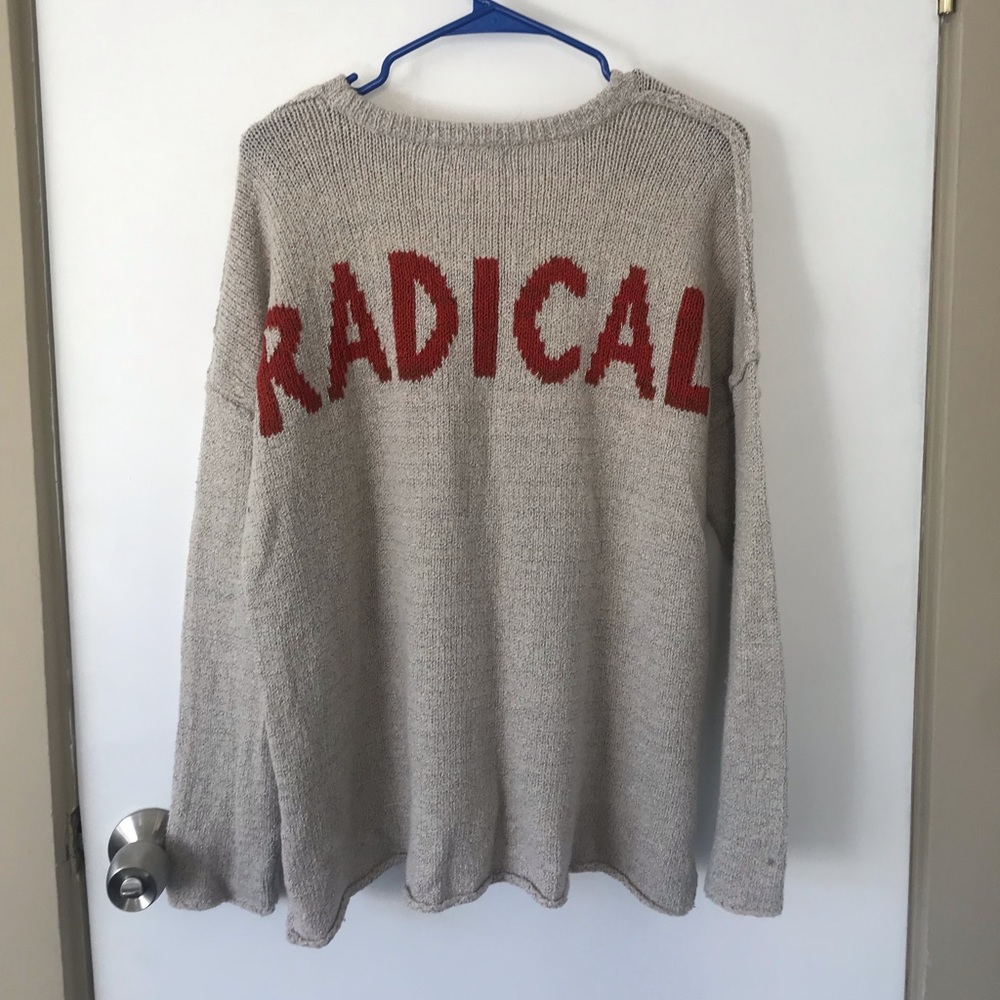 Radical sweater!